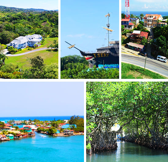 East Island Tour + The Venice of Roatan