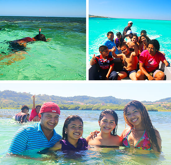 Snorkel en el lado norte + viaje en barco